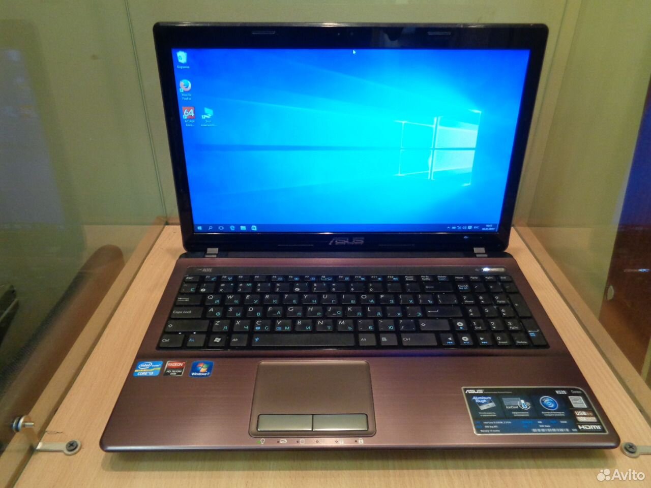 Ноутбук asus k53sv