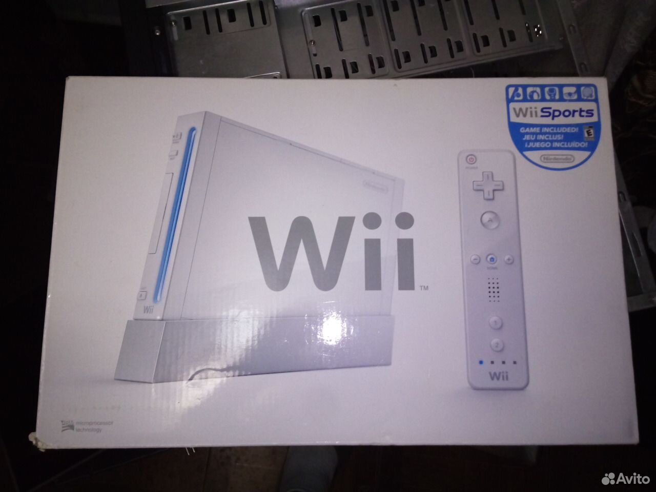 Nintendo Wii картон.