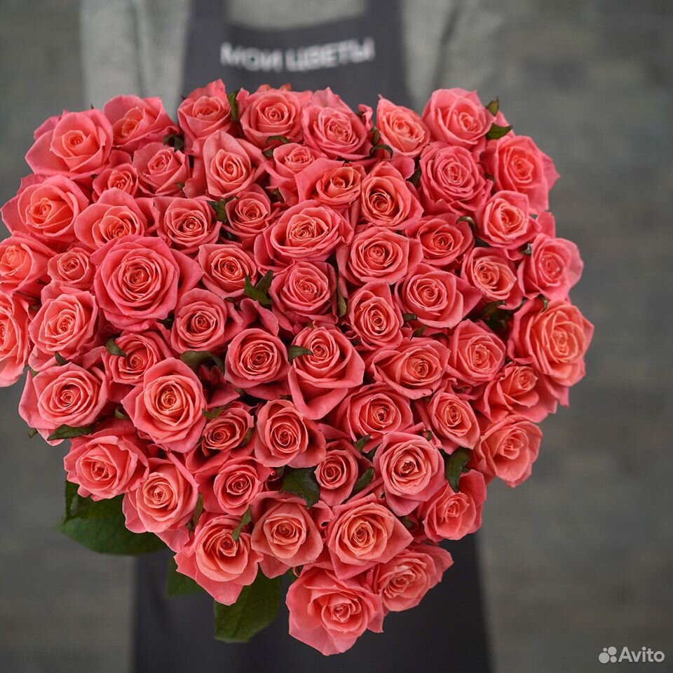 71 Роза в форме сердца купить на Зозу.ру - фотография № 1