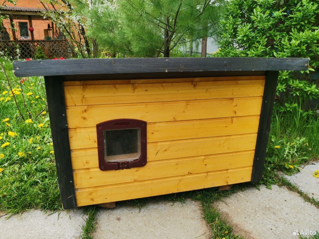 Дом-будка для кота купить на Зозу.ру - фотография № 1