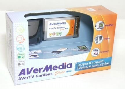 TV Тюнер AVerMedia avertv Cardbus Plus