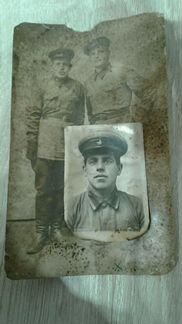 2 фото с подписью. Курсанты красной армии 1938 год