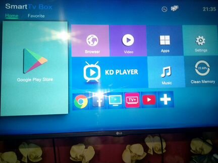 TV приставку на Android