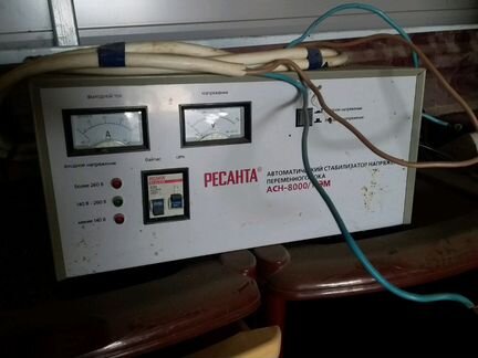 Автомат стабилизатор напряжения пер тока Ресанта