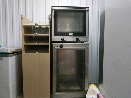 Конвекционная печь и растоечный шкаф