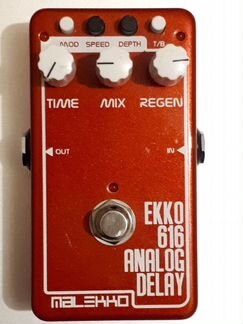 Гитарная педаль Ekko 616 analog Delay