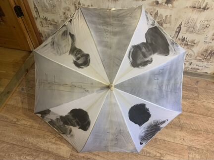 Зонт с фото и автографами группы «На-На»