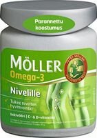 Омега-3 76 капсул Moller для костей
