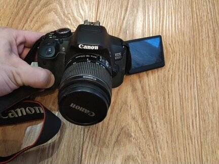 Зеркальный фотоаппарат Canon eos 650 d