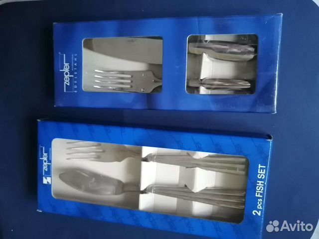 Новый набор на одну персону для рыбы