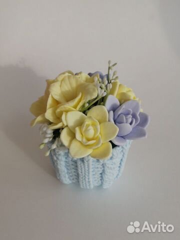 Букет цветов, мыло, цветы