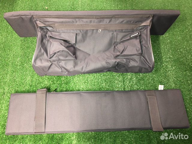 Накладки+сумка 200*940 серая в лодку пвх