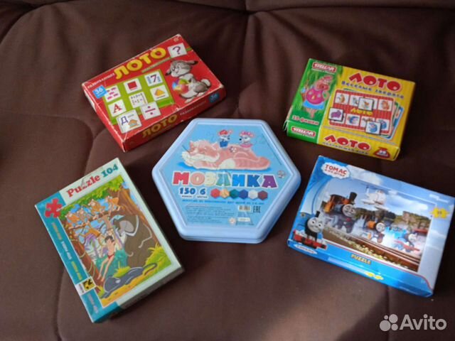 Мозайка, лото, пазлы