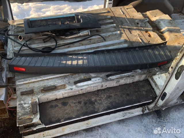 Задний бампер Форд Транзит с 2014 года