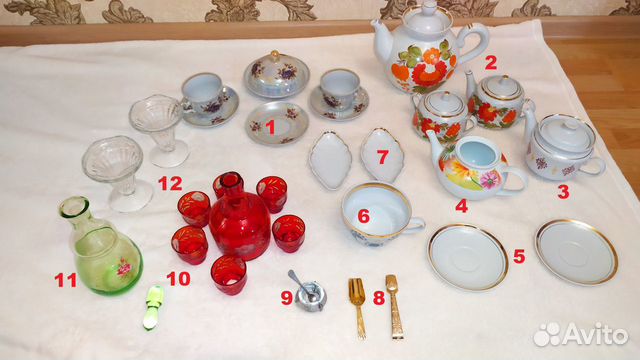 Советский фарфор, посуда (Фарфор ссср)