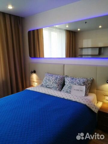 

Квартира-студия, 27,6 м², 2 кровати