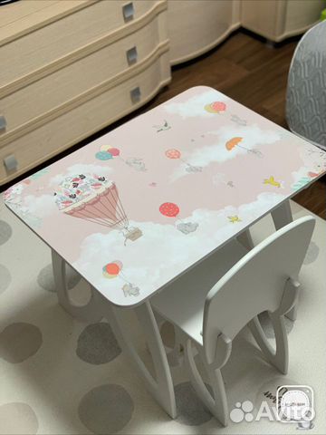 Детский стол и стул новый