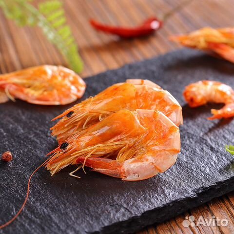 Креветки вяленые