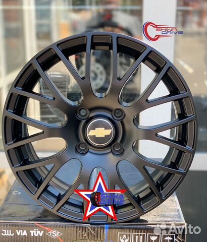 Диски GM R16 4x114,3 Black Matt edition