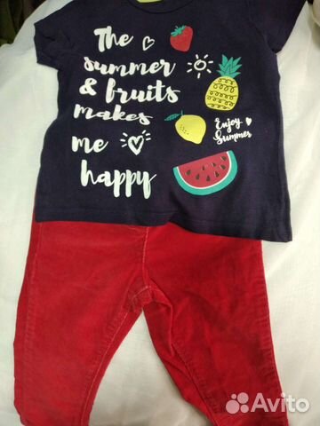 Фирменные вещи на девочку пакетом от3мес до 1 года