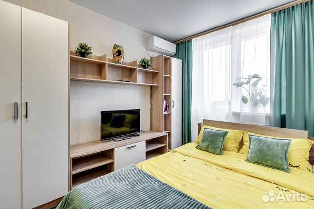 

1-к. квартира, 35 м², 2 кровати