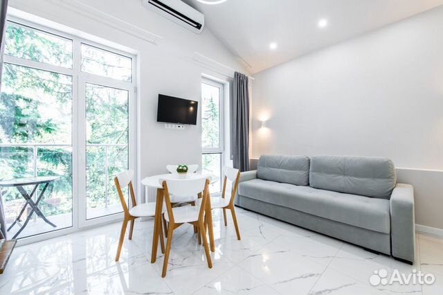 

Квартира-студия, 42 м², 2 кровати