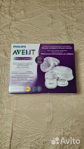 Молокоотсос avent электрический