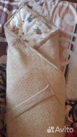 Плед-одеяло на выписку