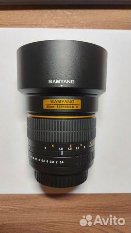 Объектив Samyang 85mm 1.4 AS IF Canon EF