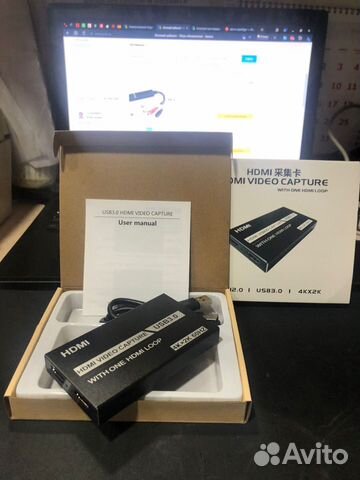 Устройство видеозахвата hdmi - USB 4K 60Hz