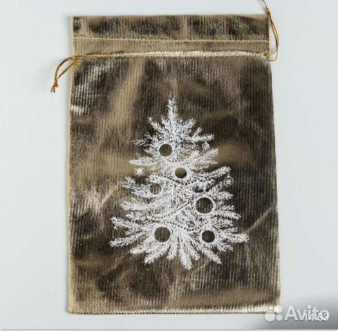 Мешок подарочный парча