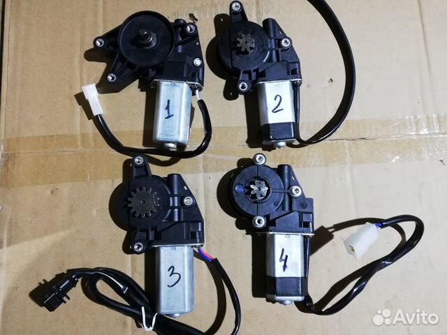 Моторедукторы стеклоподъемников