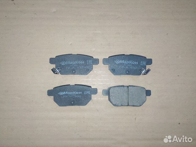 Колодки задние Toyota Corolla 150, Auris