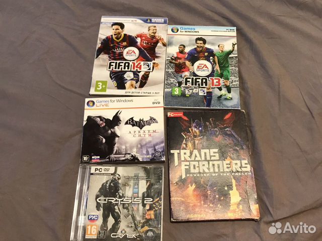 Диски игры на компьютер