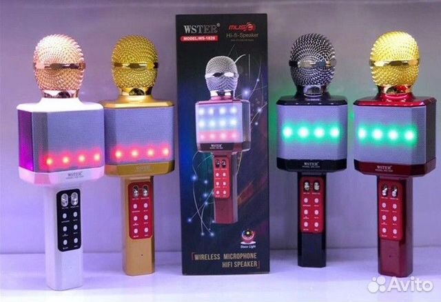 Беспроводной караоке микрофон Wster WS-1828