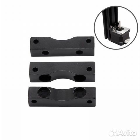 Крепление шагового двигателя nema 17 к профилю 20