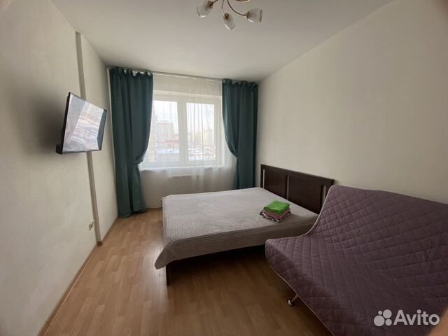 

1-к. квартира, 38 м², 3 кровати