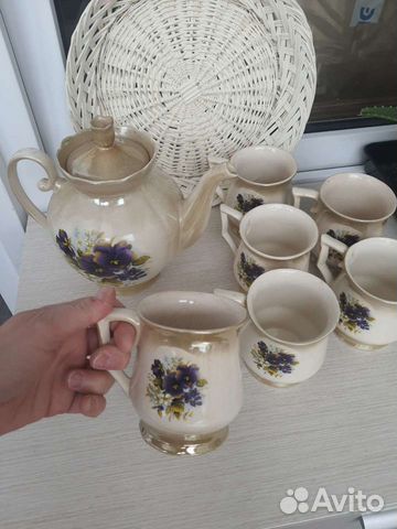 Чайный сервиз супница соусник чайник