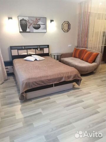 

1-к. квартира, 45 м², 2 кровати