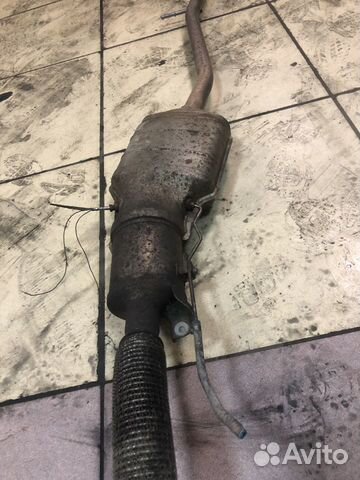 Renault duster. Глушитель. Катализатор. Дизель