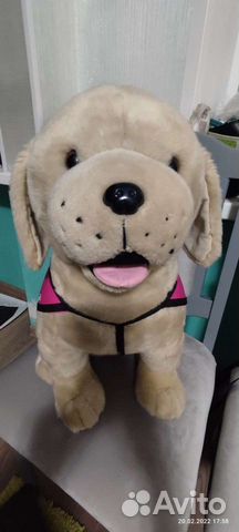 Мягкая игрушка собака лабрадор