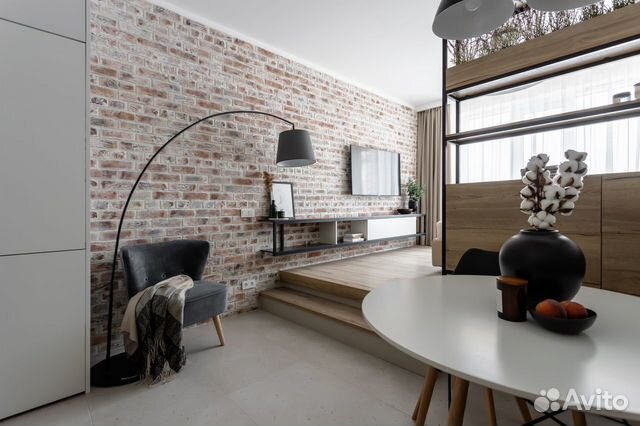 

Квартира-студия, 30 м², 2 кровати