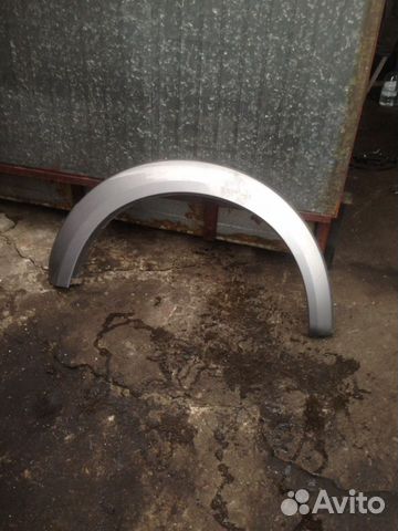 Накладка задняя правая Mitsubishi L200 06-16