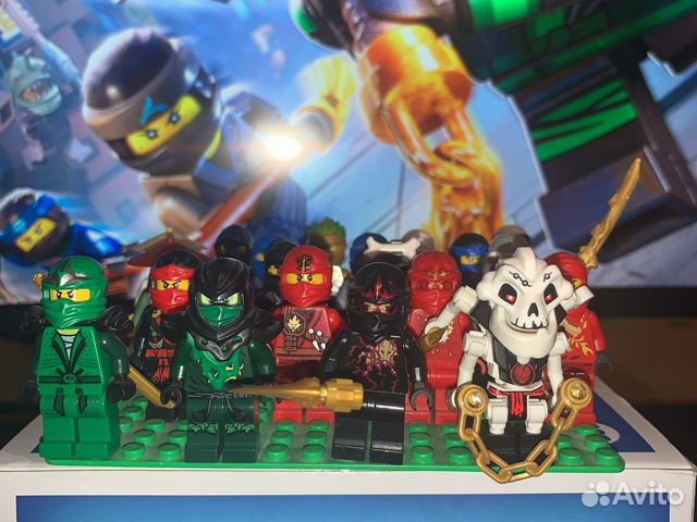 Lego Ninjago минифигурки