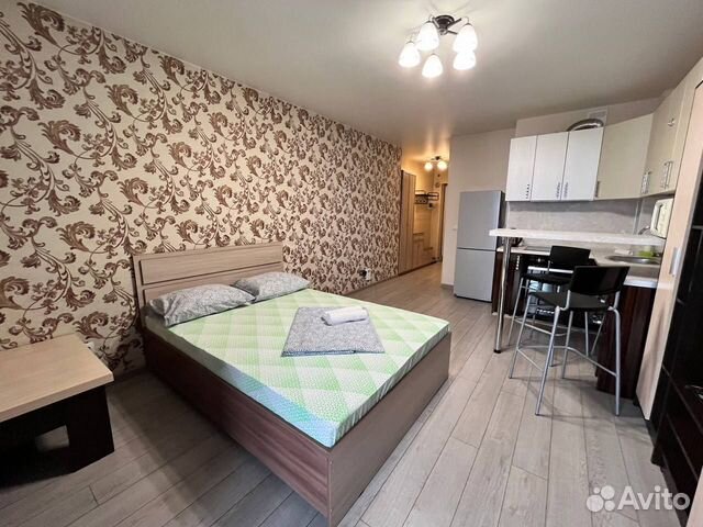 

Квартира-студия, 32 м², 2 кровати