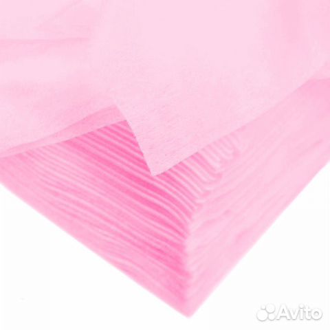 Простыня одноразовая розовая, 200х80см