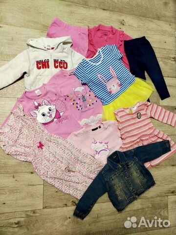Вещи пакетом на девочку 86