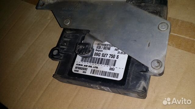 Блок управления и селектор АКПП VW B6 2007 Блок управления и селектор АКПП VW B6 2007