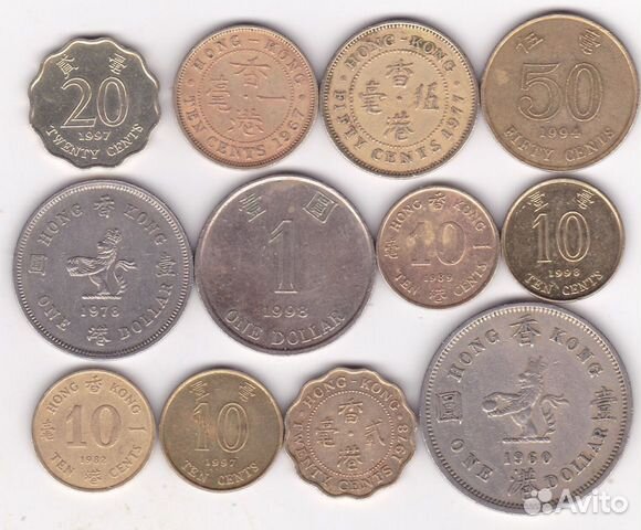 Монеты Гонконга