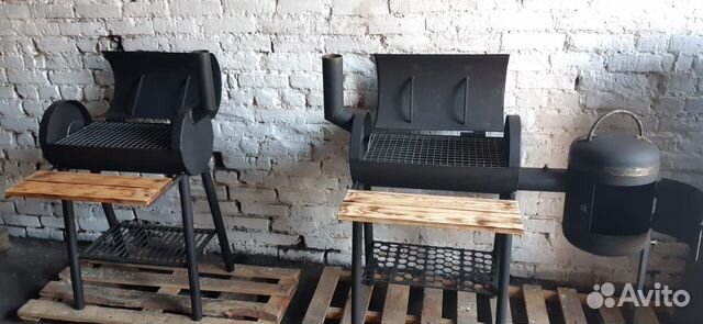 Мангал барбекю коптильня